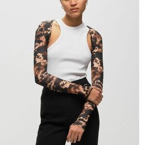 Khaos Bolero by Ksubi is made from premium stretch mesh Shrug XS